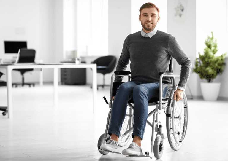 How do you relieve pressure on a wheelchair?