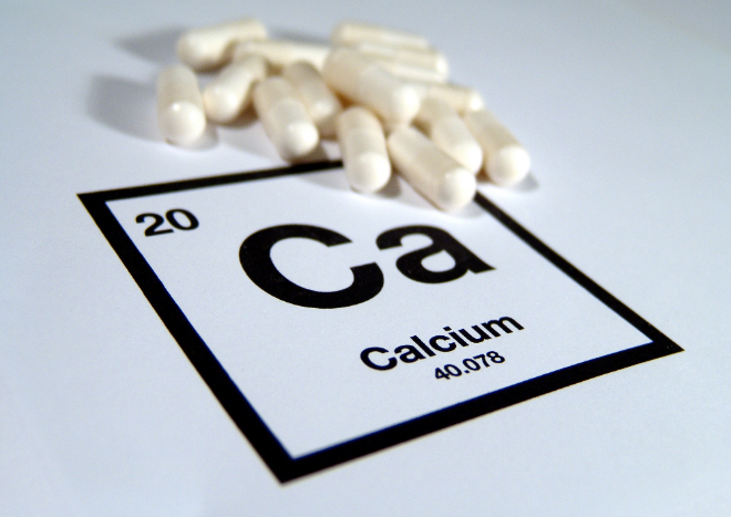 Image showing capsules of Calcium supplements for spinal cord injury 