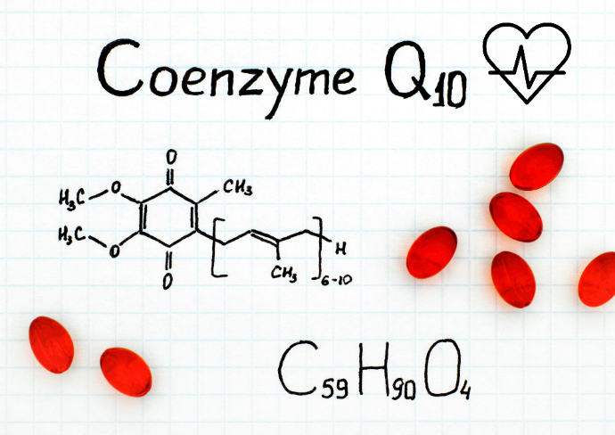 Image showing capsules of coenzyme Q10 supplements for spinal cord injury
