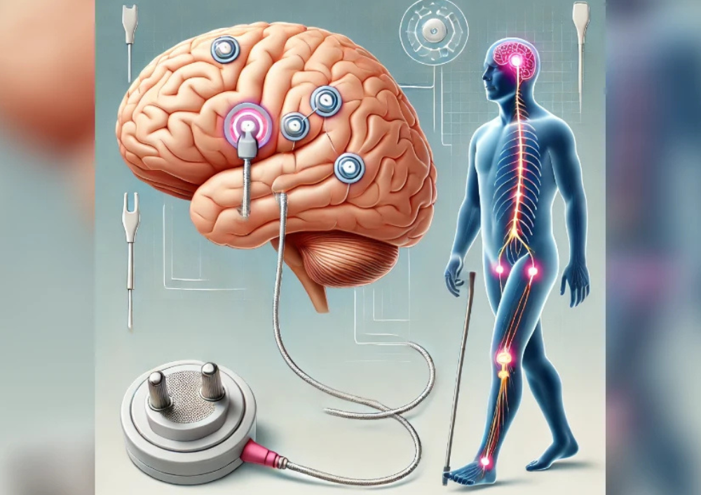 Brain Stimulation Restores Walking After Paralysis